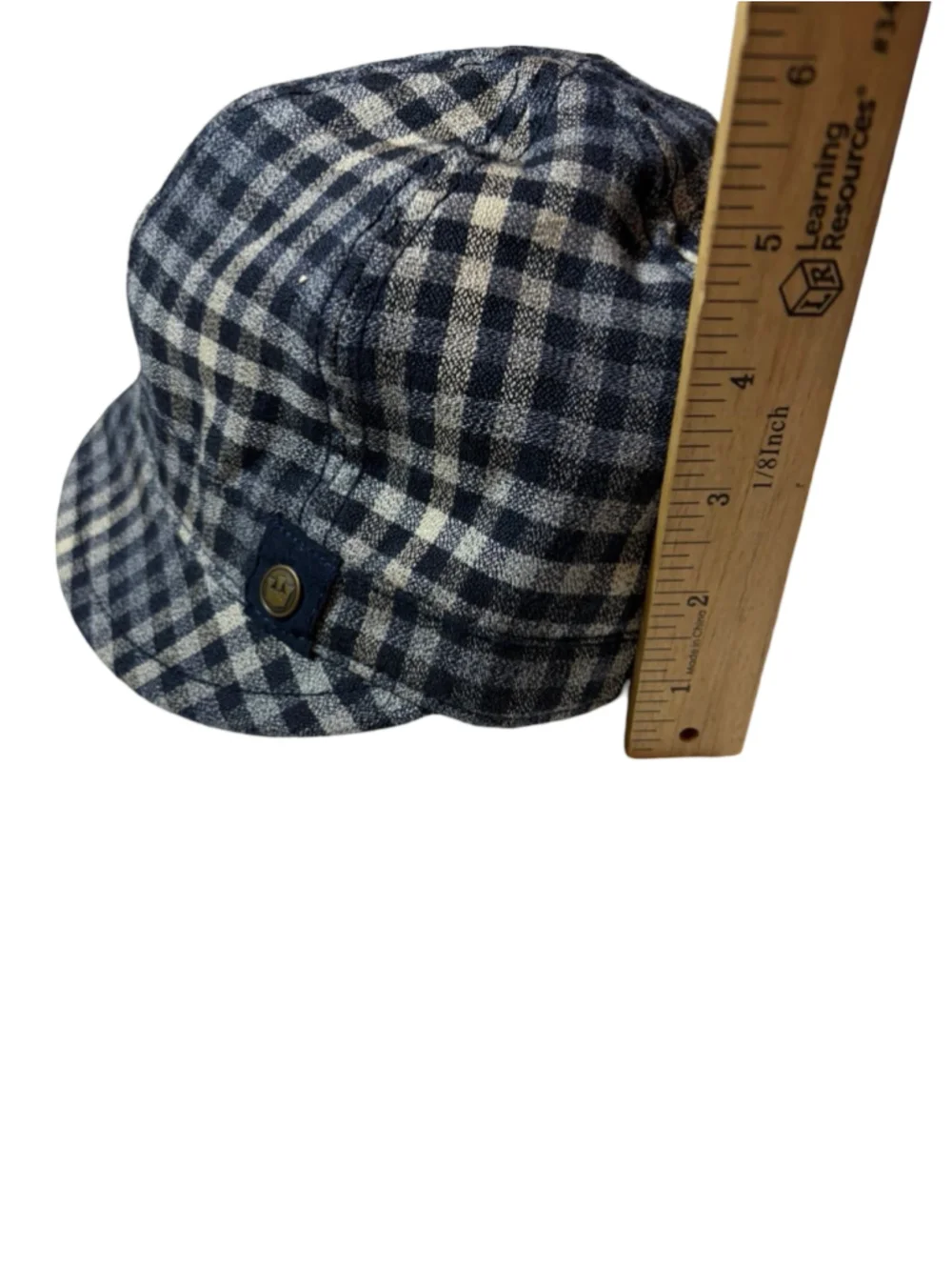 Goorin Bros Plaid Wool Blend Newsboy Cap Medium Driver Cabbie Hat